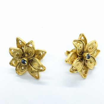 Cercei lotus flower suflati...