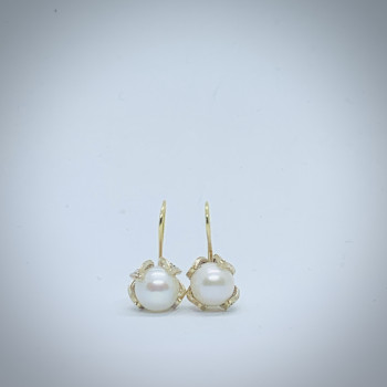 Cercei filigran din aur 14k...
