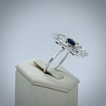 inel filigran din argint...